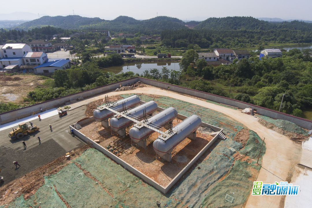 汨罗这个“一站式”液化气储配站及钢瓶检测站即将投入运营