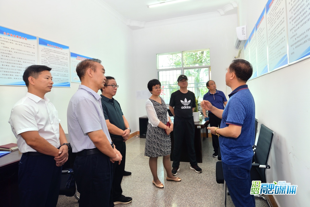国家林草局林业工作总站来汨检查标准化林业站建设