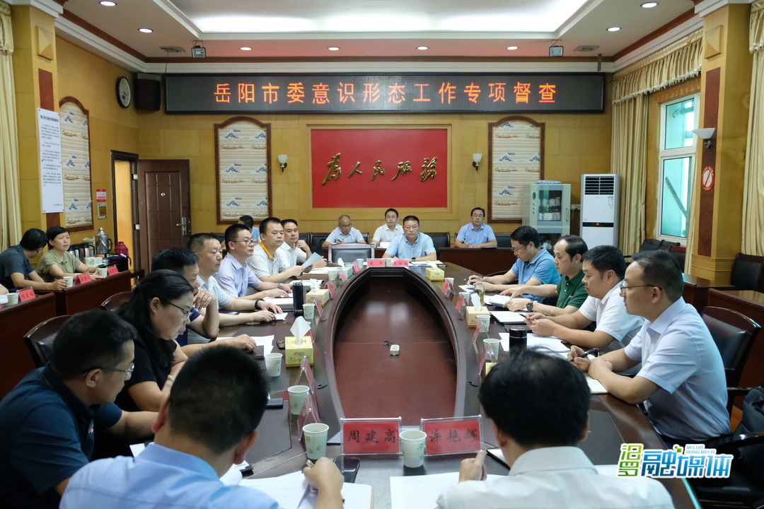 岳阳市委督查组来汨开展意识形态专项督查