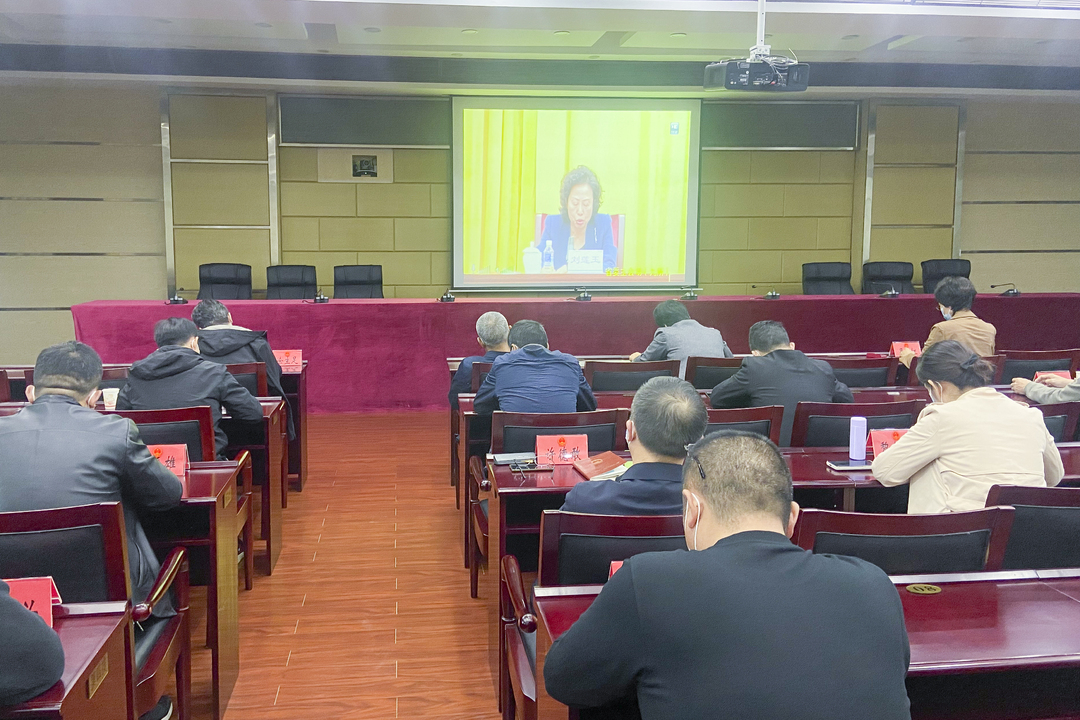 汨罗组织收听收看全省人大系统贯彻落实中央人大工作会议精神宣讲暨工作部署视频会议
