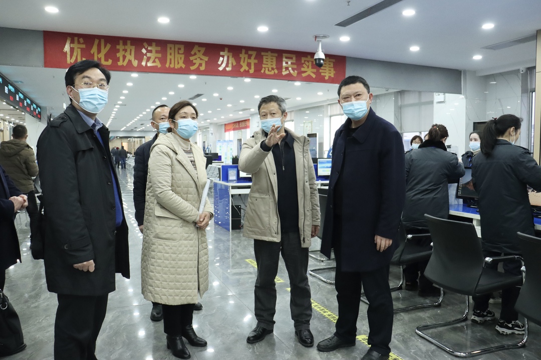 林恒求调研政务服务工作