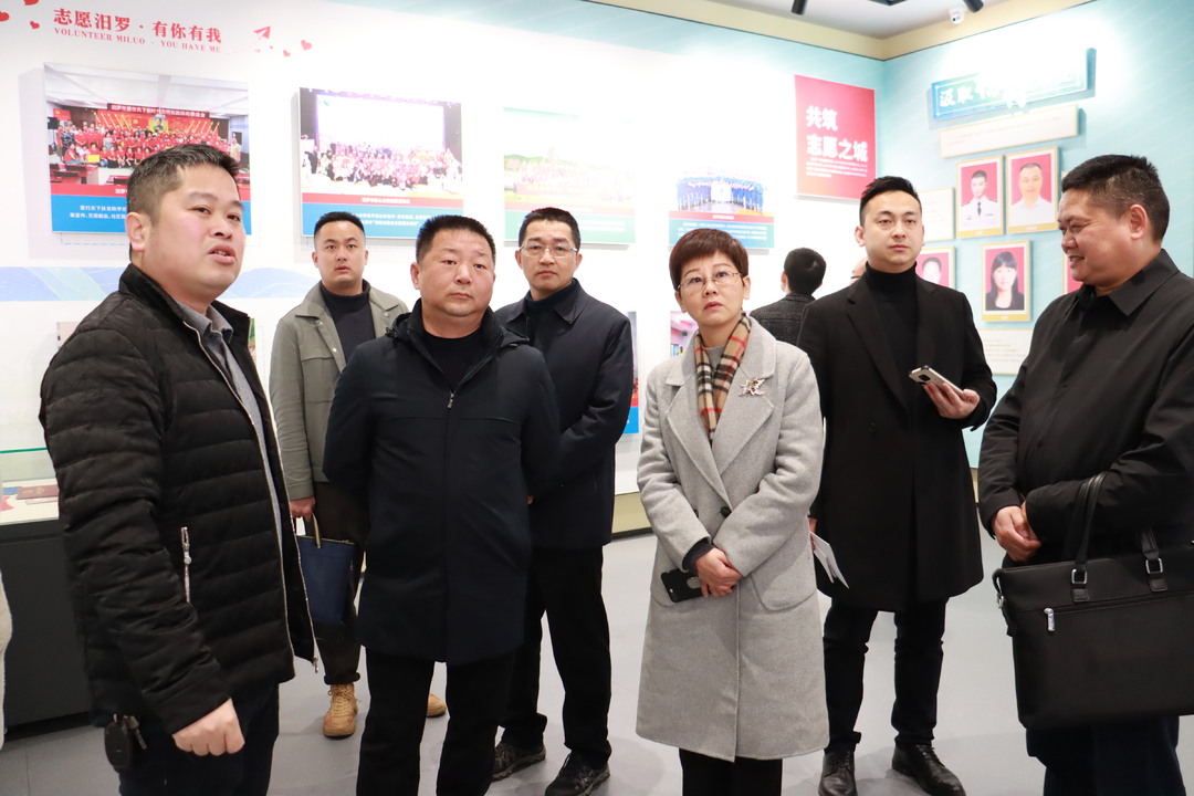 岳阳南湖新区工委宣传部来汨考察新时代文明实践工作