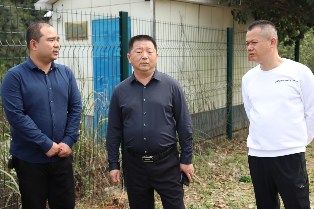 艾志军带队巡查兰家洞水库