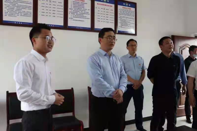 岳阳市委政法委来汨调研社会治理创新工作
