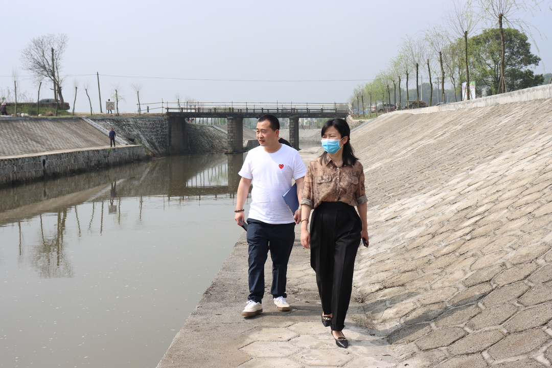 任娜巡查白沙河