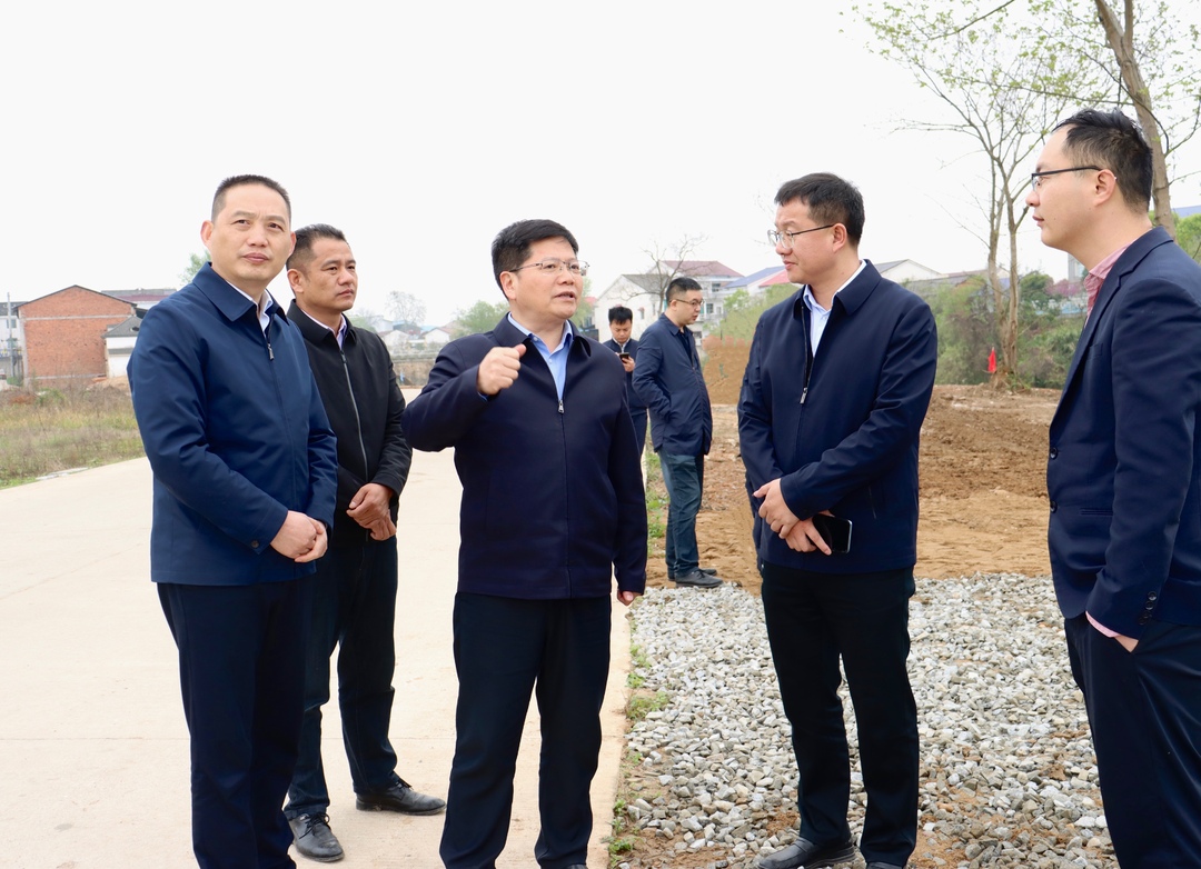 省水利厅来汨检查指导防汛备汛工作