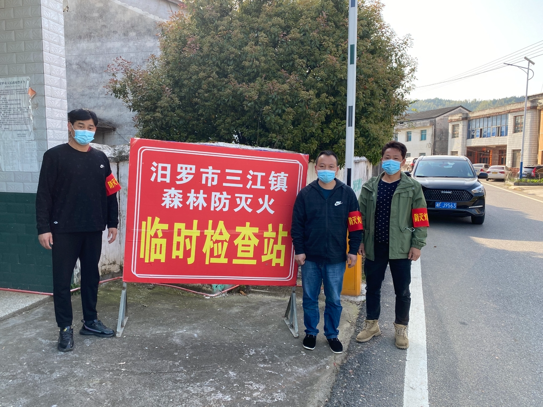 三江镇扎实做好清明期间森林防灭火工作