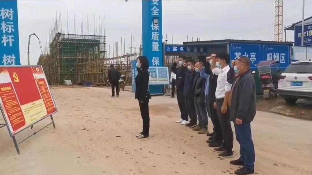配套园上元产业港成立临时党支部，助推项目快速建成投产