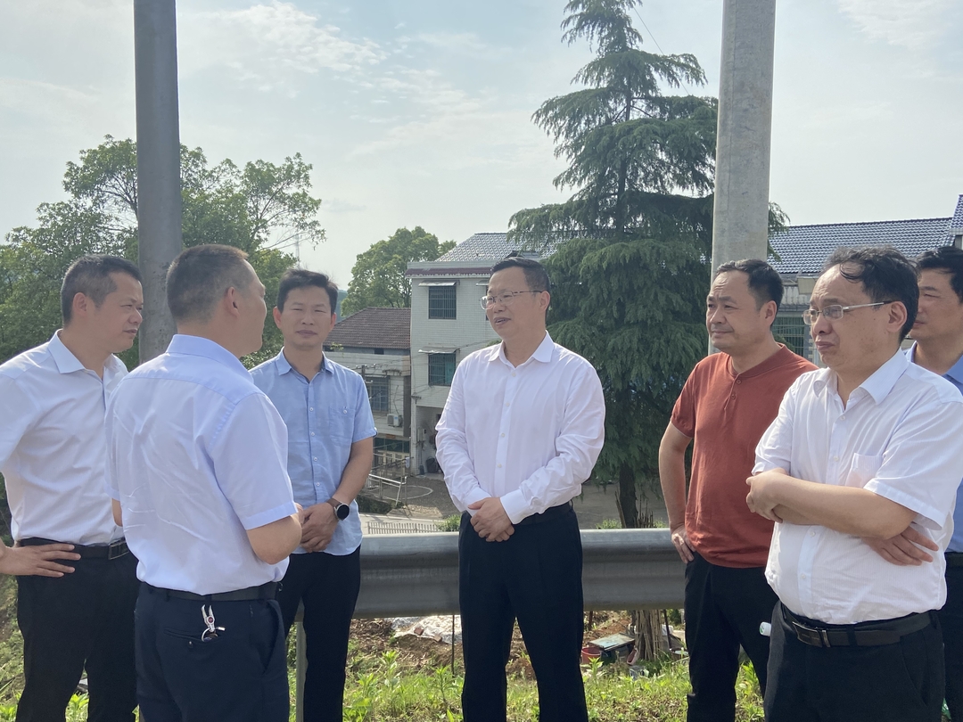 陈阁辉来汨督查山洪灾害防御工作
