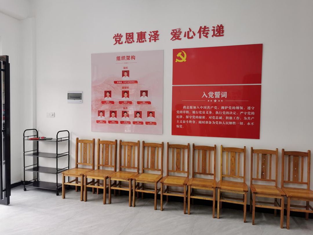 归义镇广场社区龙舟小区“党群服务驿站”成立