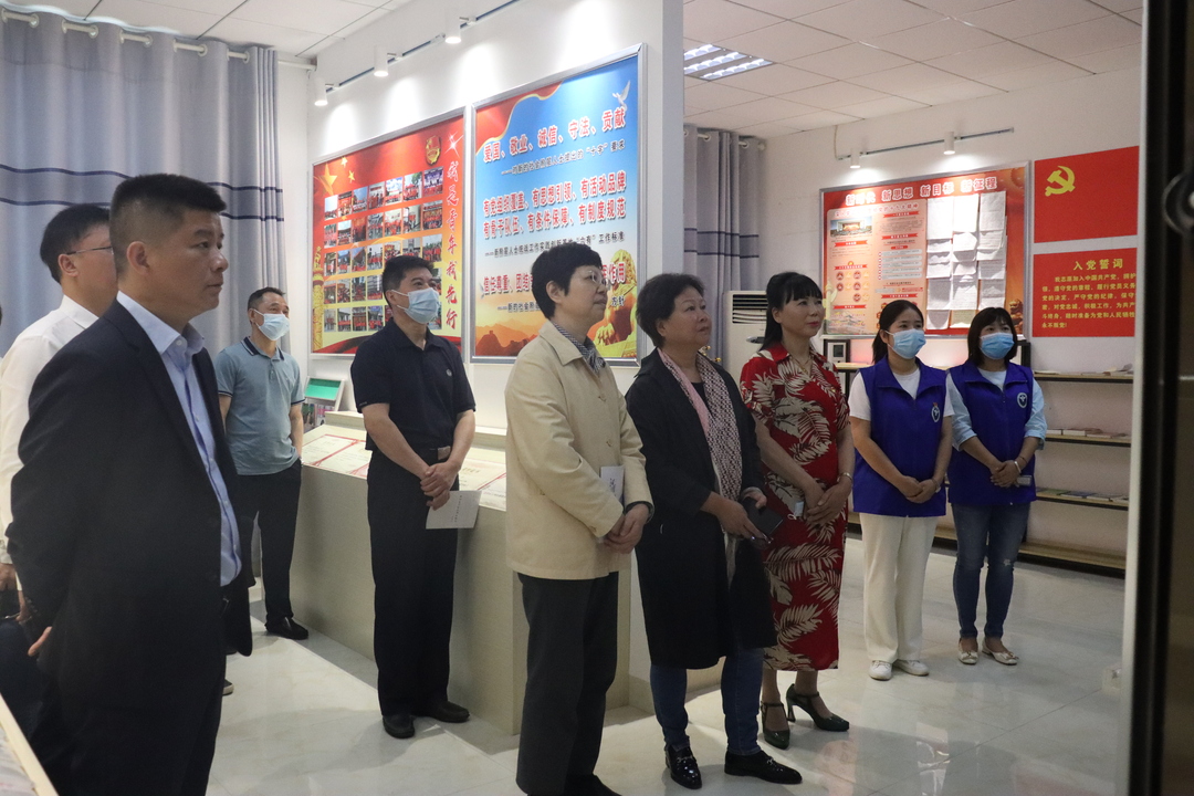 省禁毒协会来汨调研