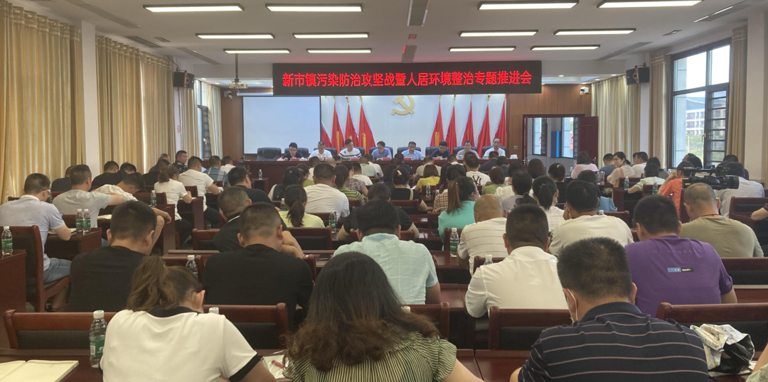 强力推进！新市镇启动污染防治和人居环境整治专项工作