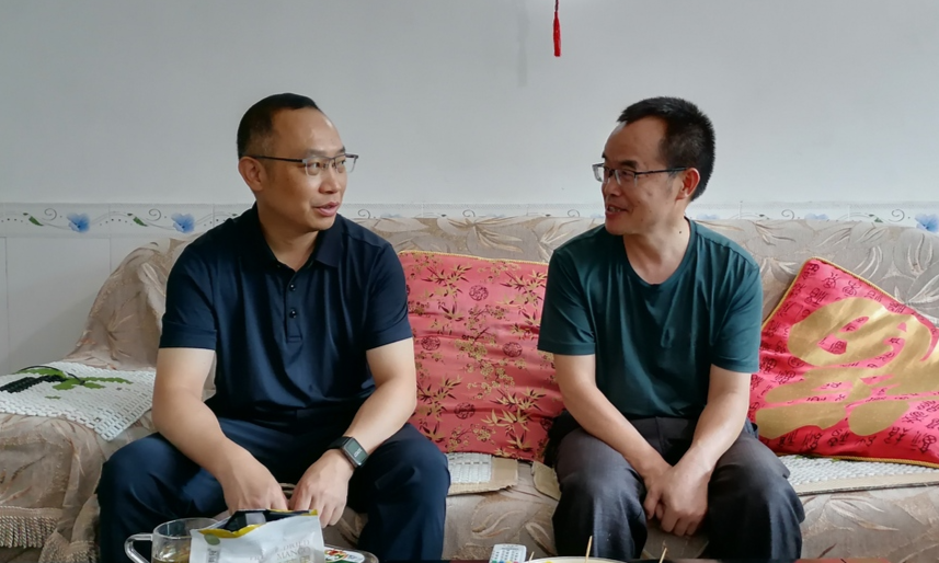 听心声送温暖话发展！汨罗市领导开展“七一”走访慰问活动