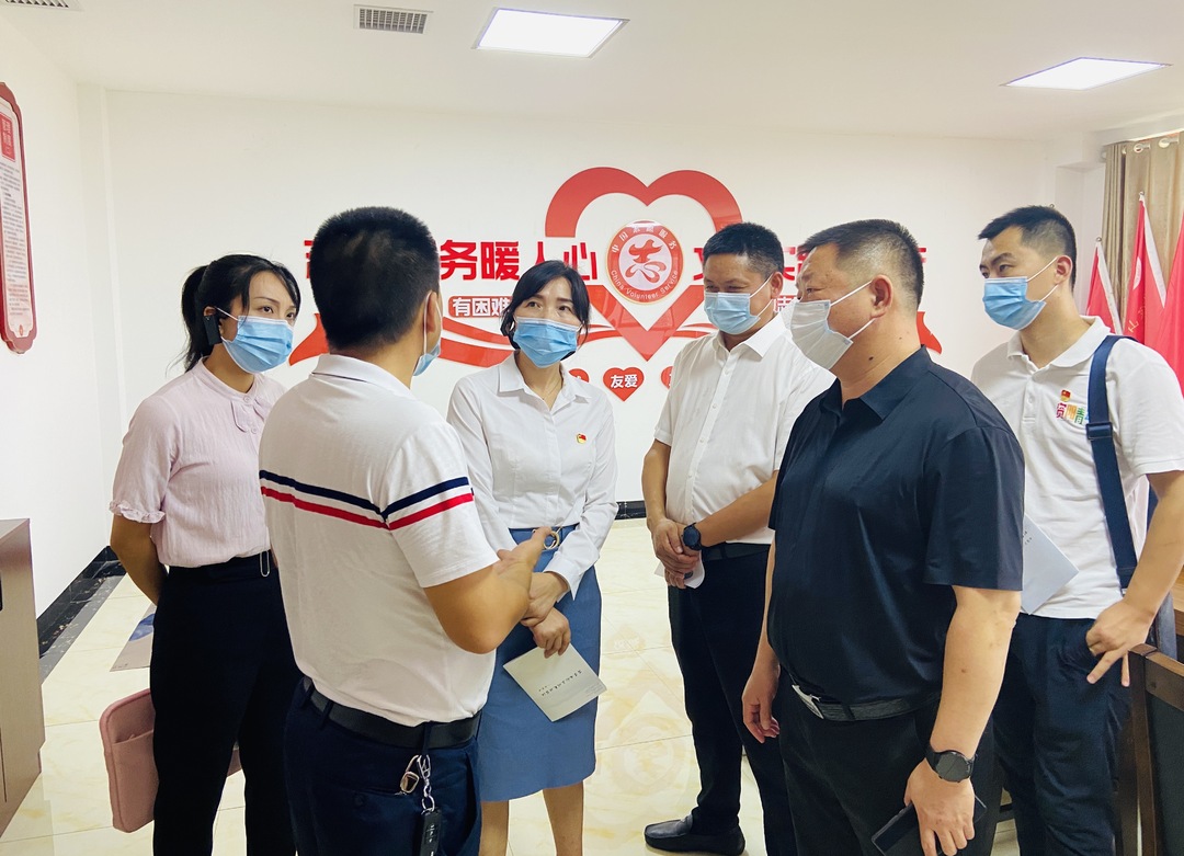 益阳市资阳区委宣传部来汨考察新时代文明实践工作