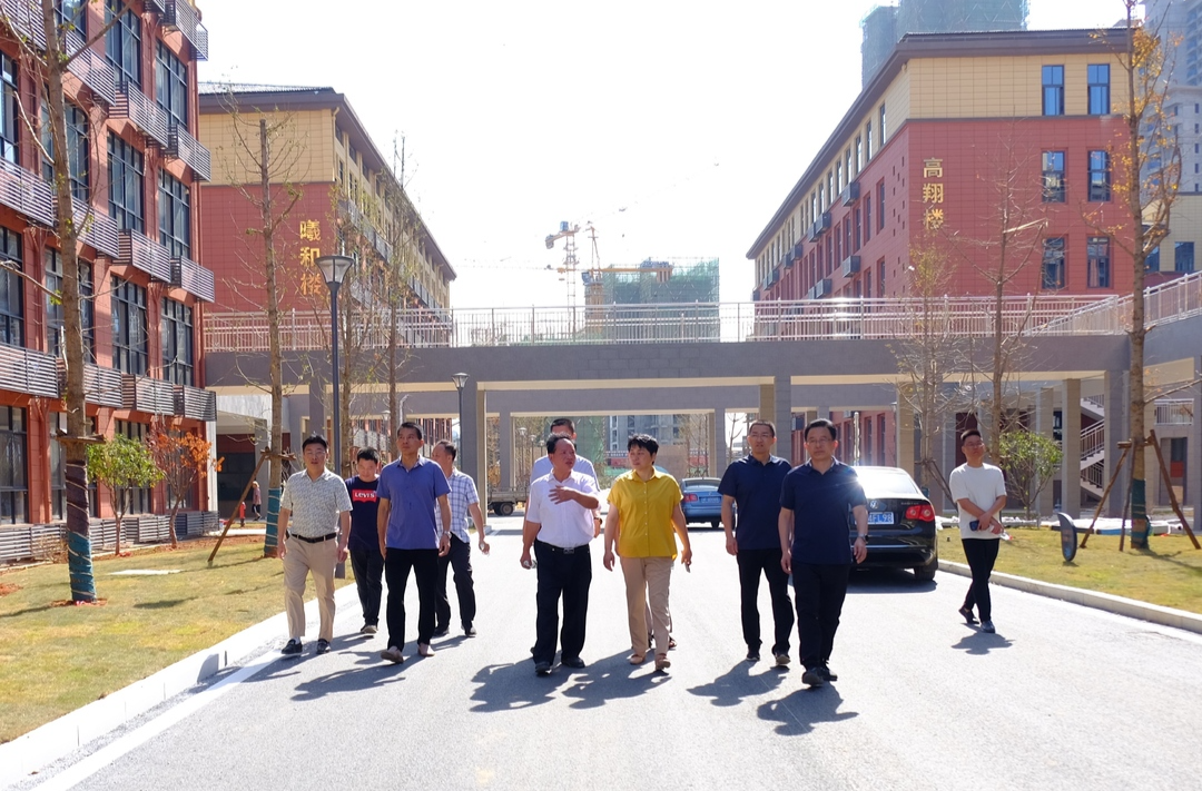 王敏求视察市一中迁建项目
