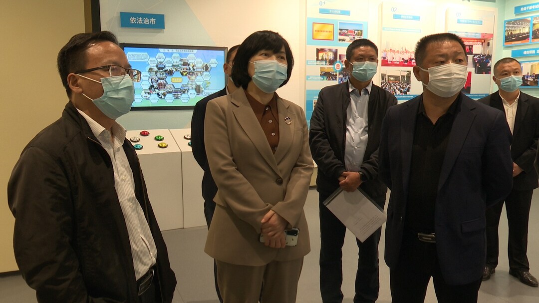 岳阳市委宣传部来汨调研新时代文明实践工作