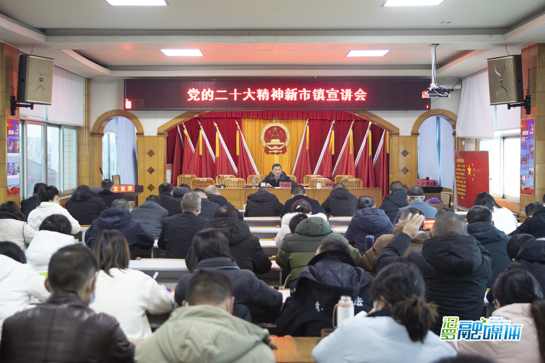 李亚江赴新市镇宣讲党的二十大精神
