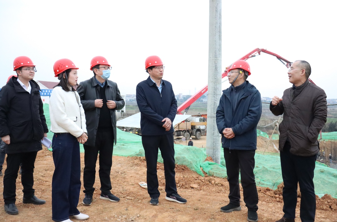 省水利厅来汨调研重点区域排涝能力建设项目