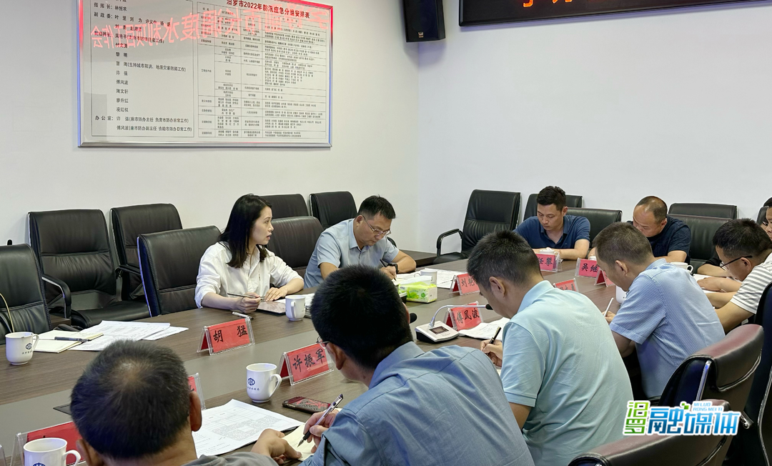 汨罗市召开水利项目谋划推进座谈会