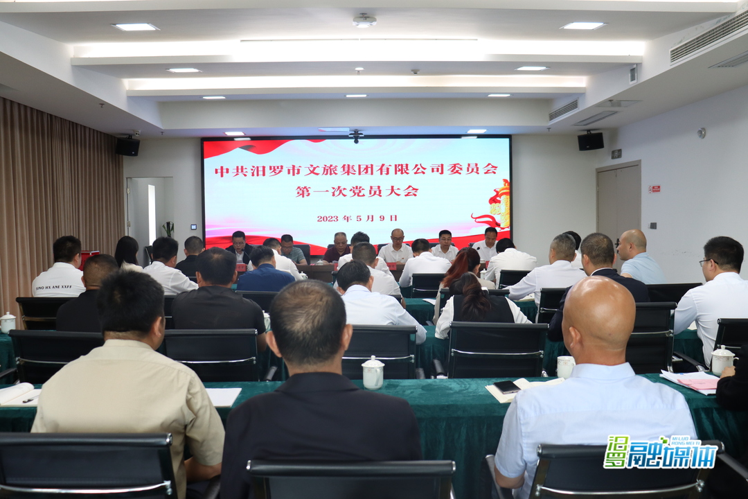 汨罗文旅集团召开党员大会 选举产生第一届委员会
