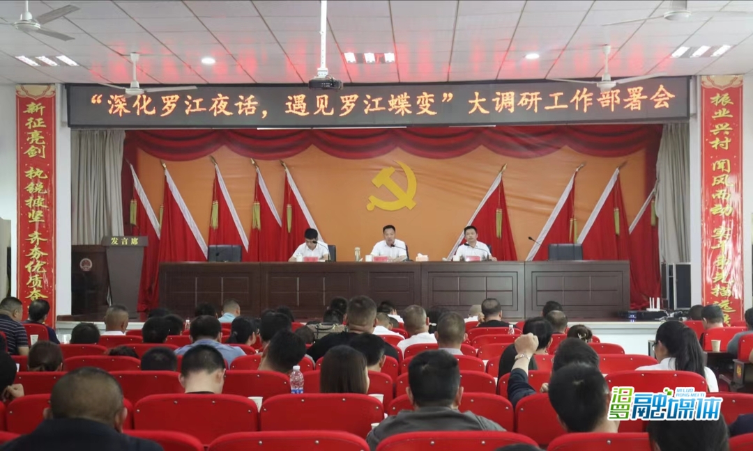 现场“拉练”，看罗江“蝶变”
