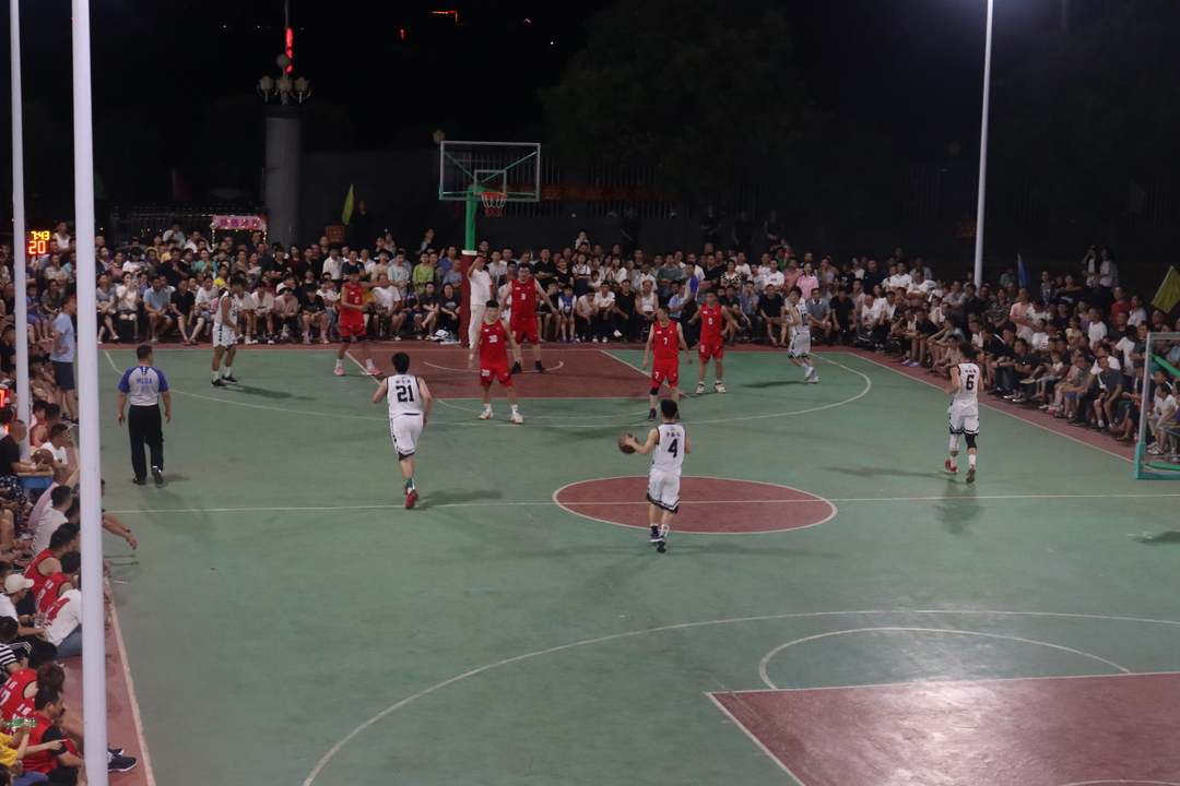 村BA又来了！汨罗市首届和美乡村篮球赛长乐开赛