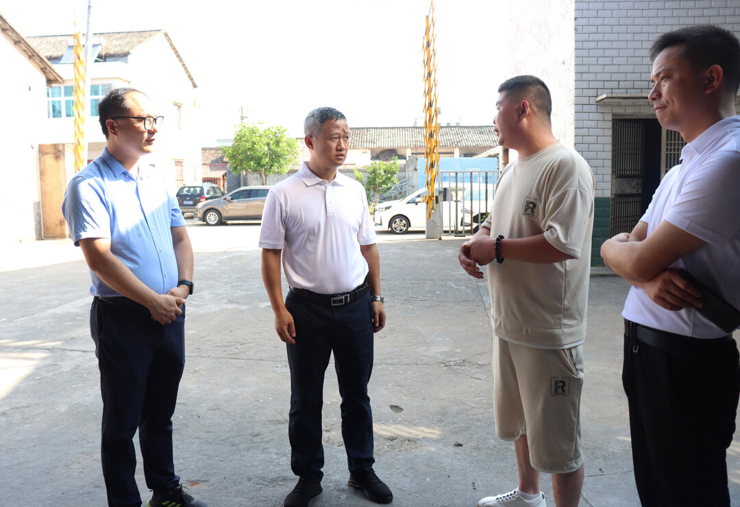 林恒求到新市镇调研