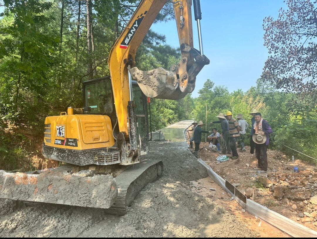 “罗江夜话”搭台，“乡贤认领”给力！汨罗这个屋场主干道“换新”啦