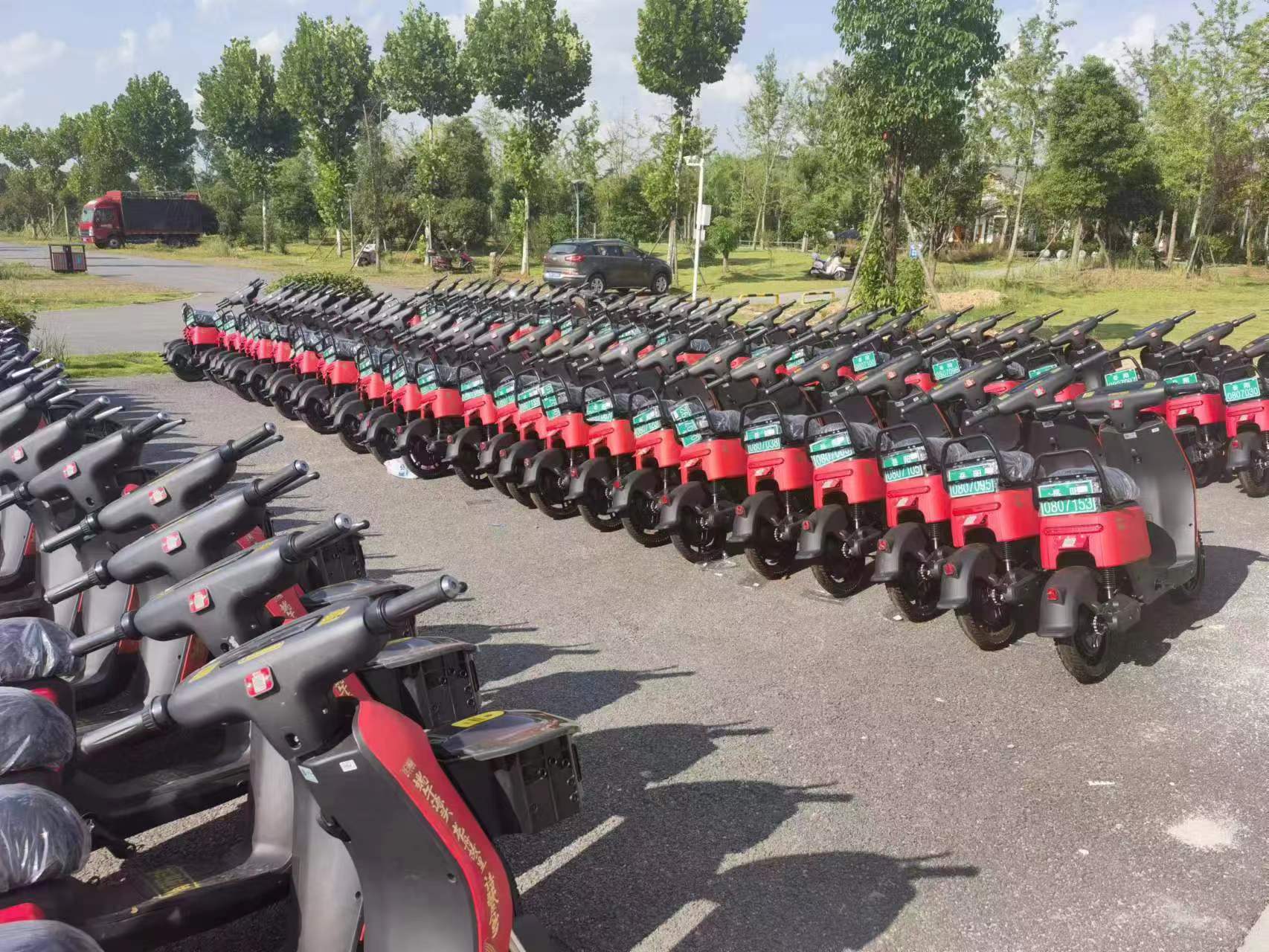 汨罗1000台共享电单车投放完毕，运营公司呼吁爱护车辆安全骑行
