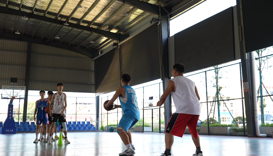 为家乡而战！汨罗川山坪篮球队集训，备战全国“村 BA”东南大区赛