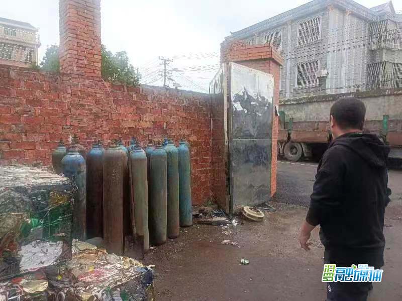 无证使用氧焊切割机，归义镇一废品回收站被查！