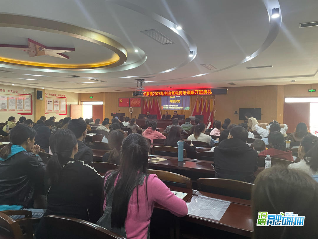 汨罗镇举办抖音和电商培训