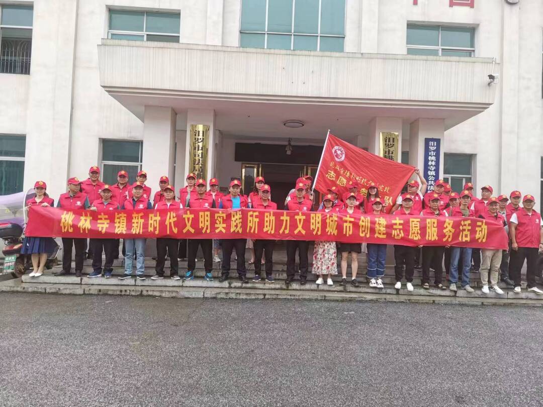 桃林寺镇：清除“牛皮癣”，志愿者在行动