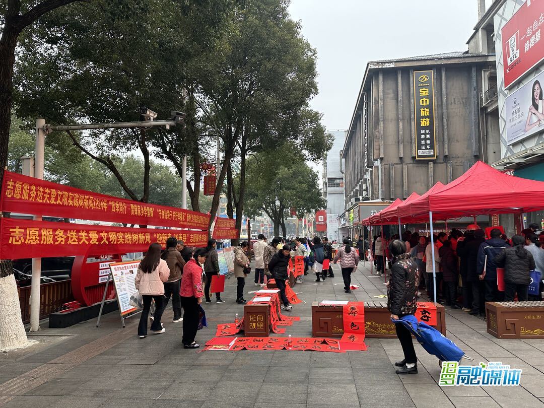 汨罗这场志愿服务活动“年味十足”