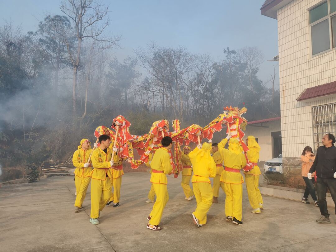新春走基层丨舞龙闹新春，汨罗白水镇传统民俗精彩出圈