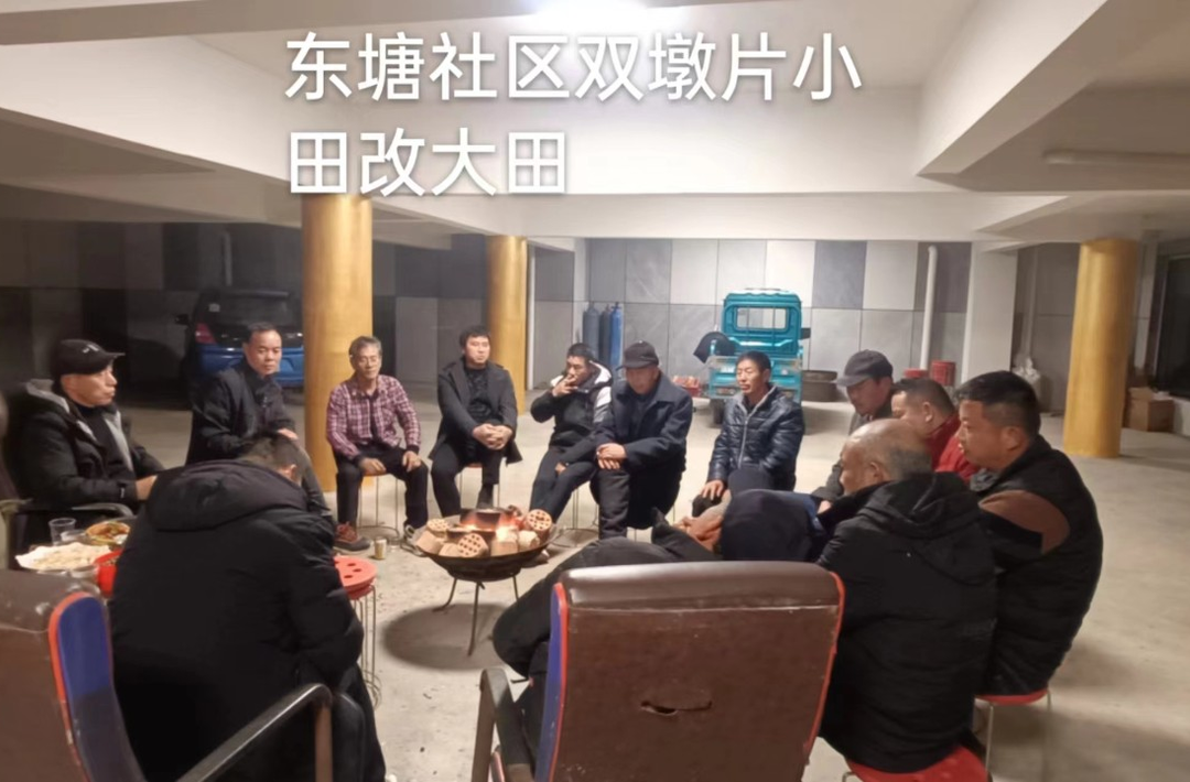 桃林寺镇：春节聚首话发展，屋场共谋议振兴