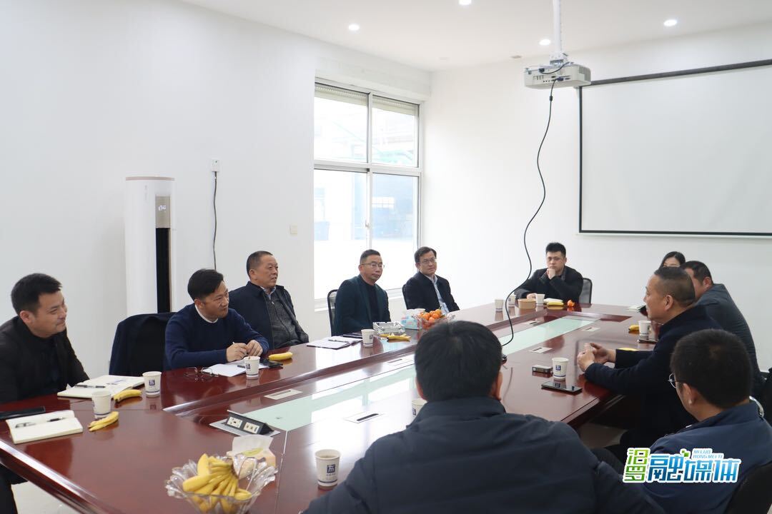 湖南省贸促会邓罗兴一行来汨罗调研