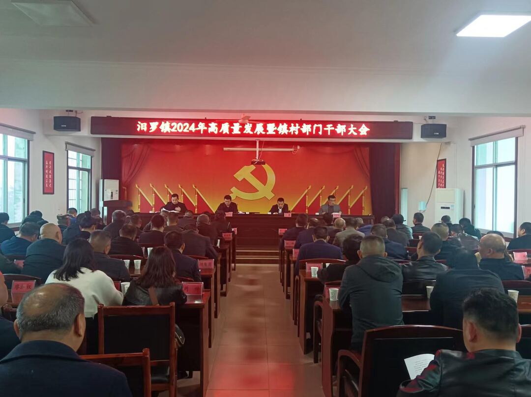 汨罗镇：围绕四个着力点，抓好五项重点工作