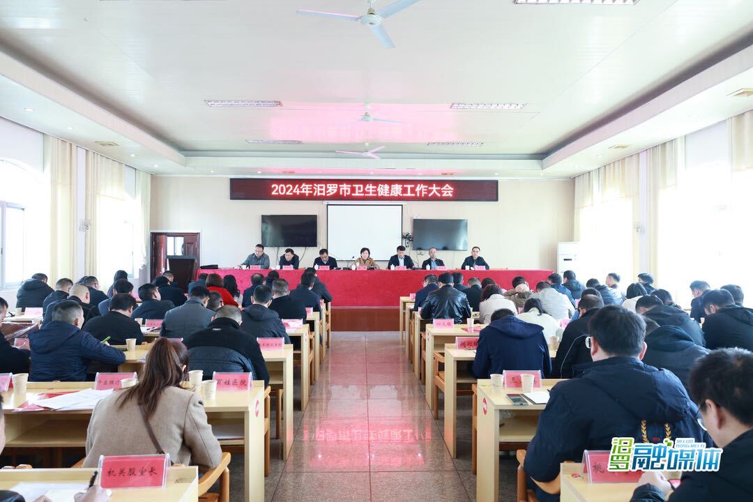 2024年汨罗市卫生健康工作大会召开