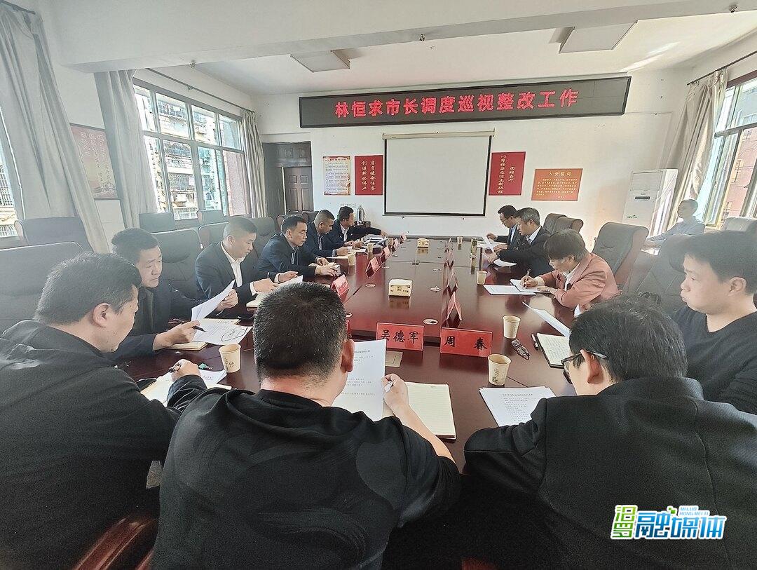 林恒求调度省委巡视反馈意见整改工作