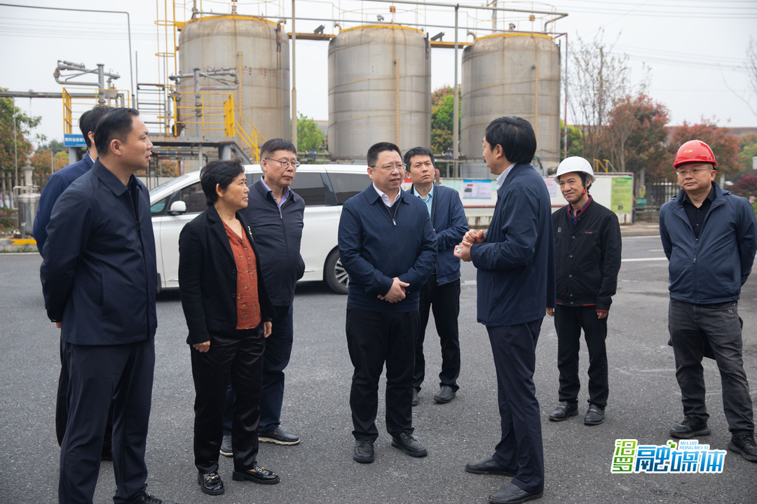 中石化石油化工科学研究院来汨罗高新区考察调研