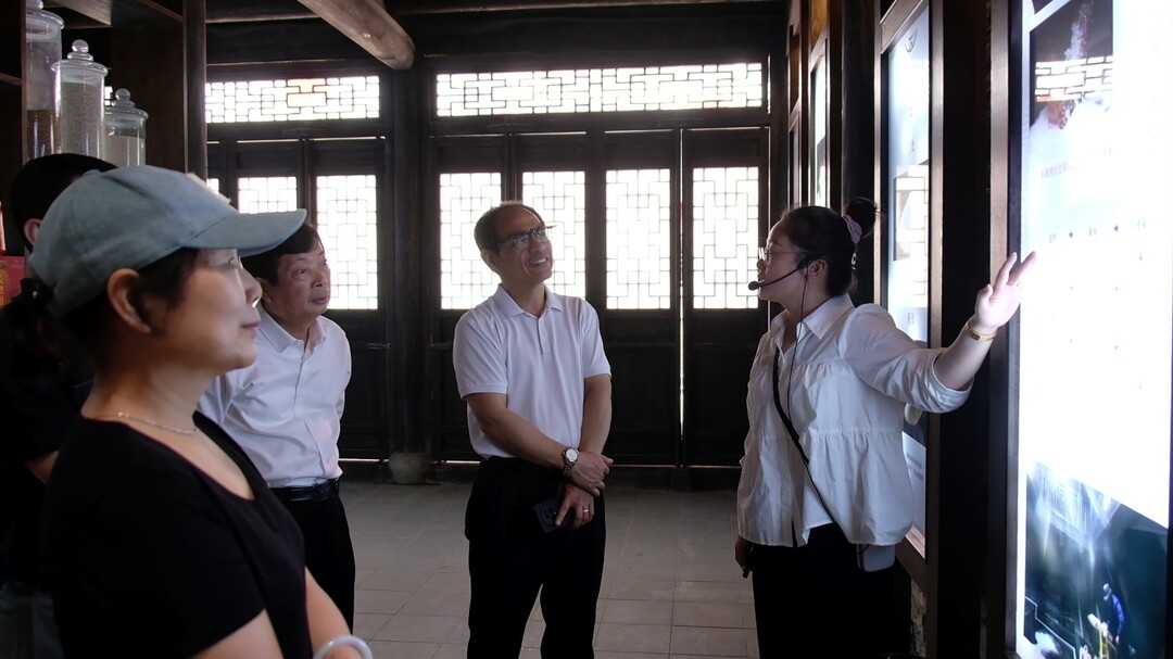 湖南省酒业协会来汨罗长乐调研甜酒产业