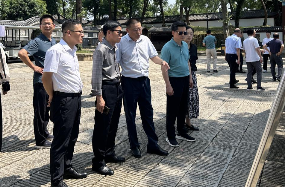 文旅部资开司来汨罗调研长江国家文化公园岳阳段汨罗端午文化园建设情况