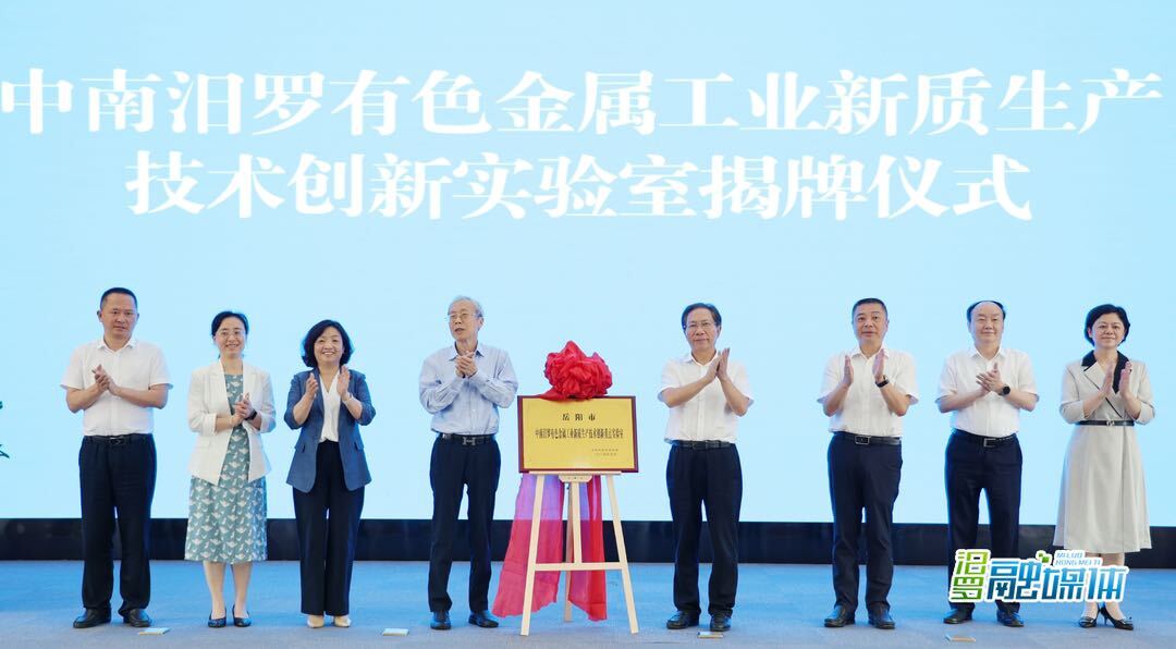 以科技创新引领产业创新！中南汨罗有色金属工业新质生产技术创新实验室成立