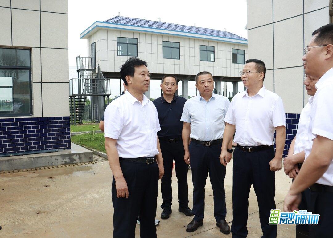 岳阳市委副书记、市长李挚来汨罗督导检查防汛抗灾工作