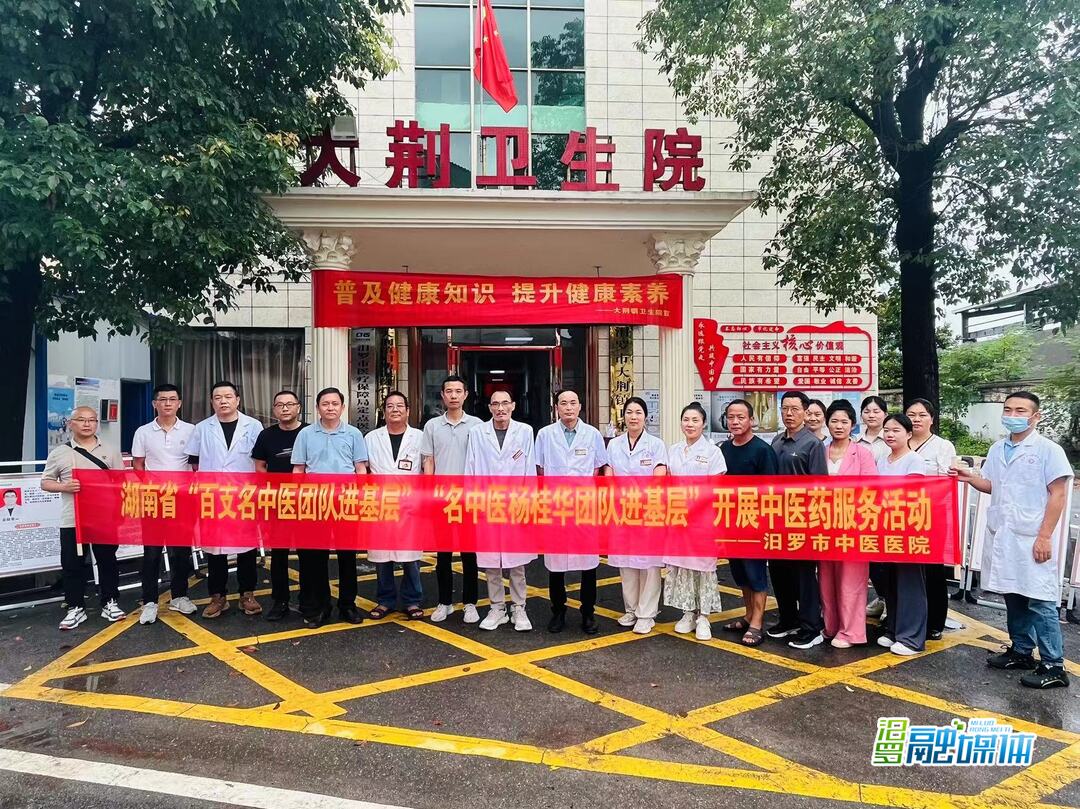 中医义诊走进大荆卫生院  服务群众零距离