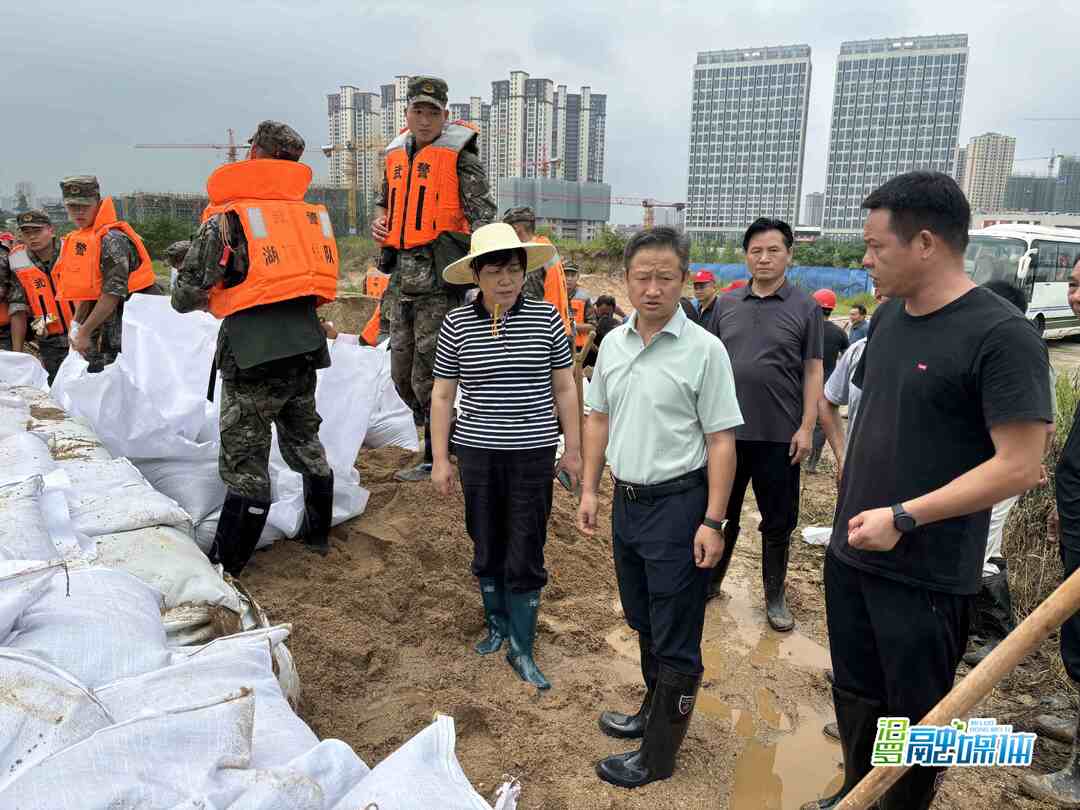 林恒求一线督导检查防汛抗灾工作