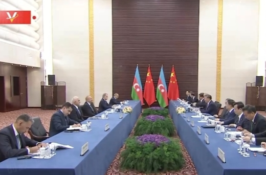 独家视频丨习近平会见阿塞拜疆总统阿利耶夫