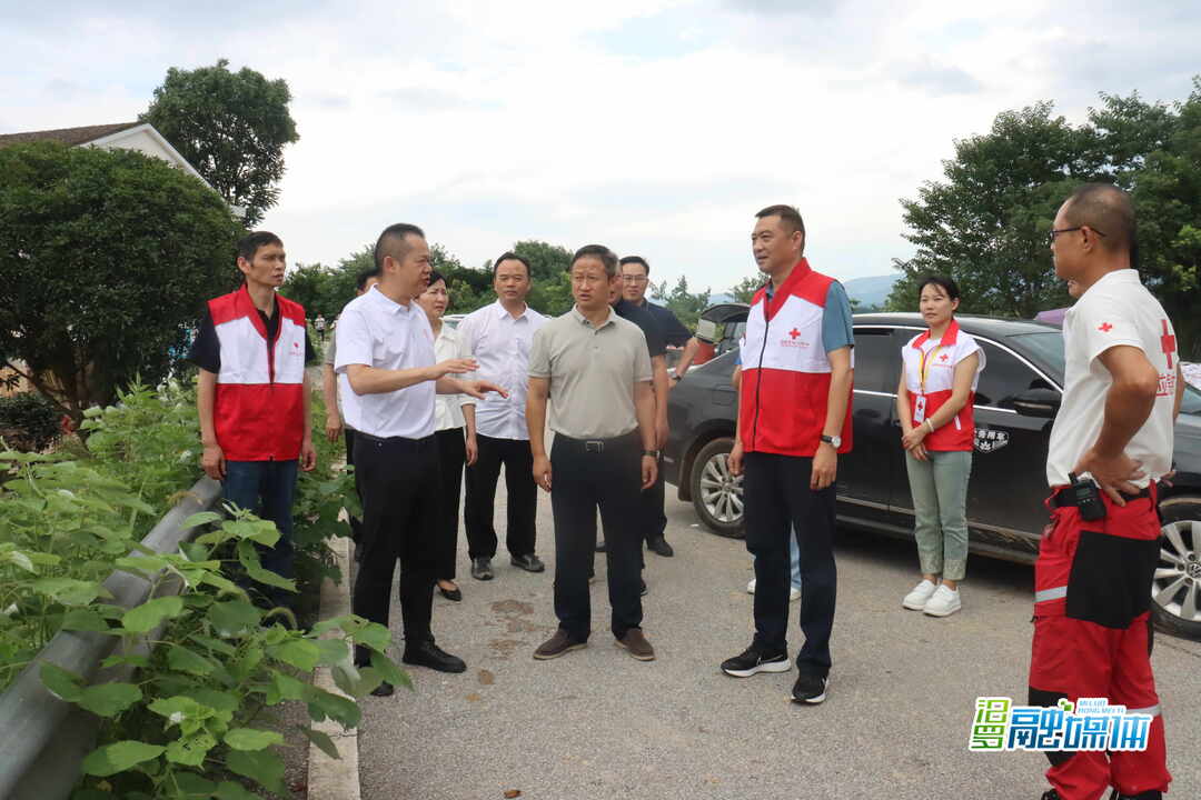 林恒求督导长乐镇防汛救灾工作