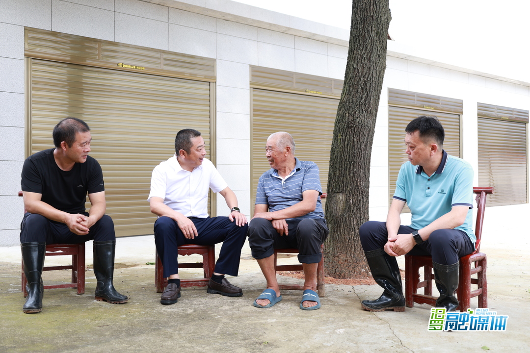 朱平波到双楚村开展“七一”走访慰问活动
